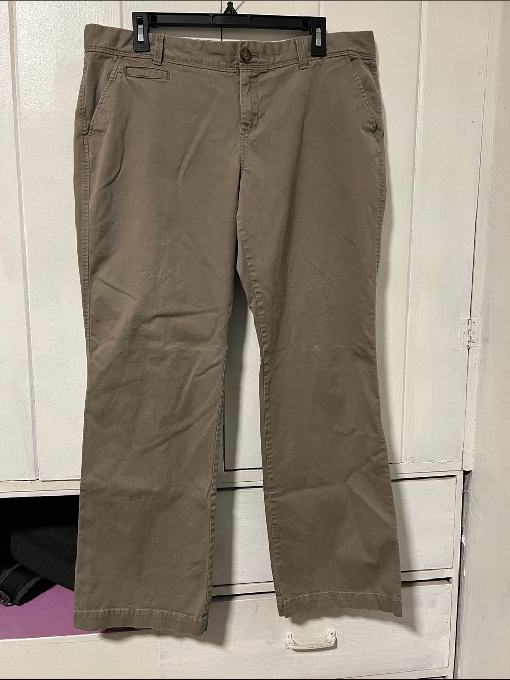Old Navy Women's Boot-Cut Pants in Olive